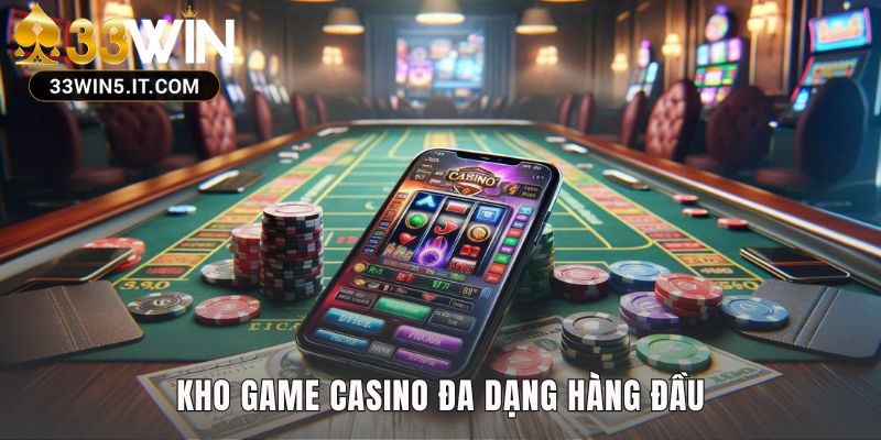 Quy tụ những game bài casino kinh điển được yêu thích toàn cầu